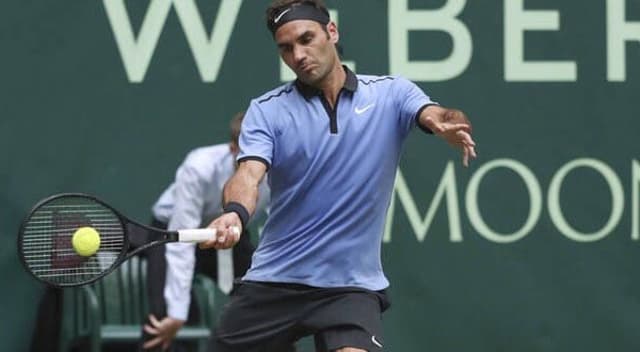 Roger Federer em Halle