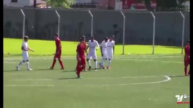 Joia do Santos se destaca com seis gols em goleada no sub-17