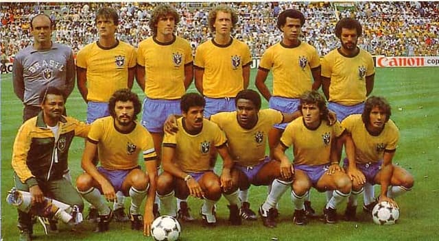 Nomes como Leandro, Júnior Falcão, Sócrates e Zico marcaram época na Seleção Brasileira que encantou o mundo em 1982