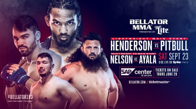 Bellator 183 acontece no próximo dia 23 de setembro