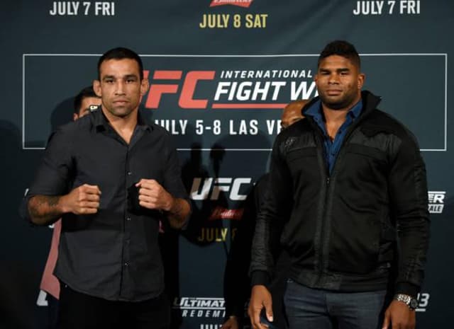 Fabrício Werdum e Alistair Overeem fazem trilogia no UFC 213