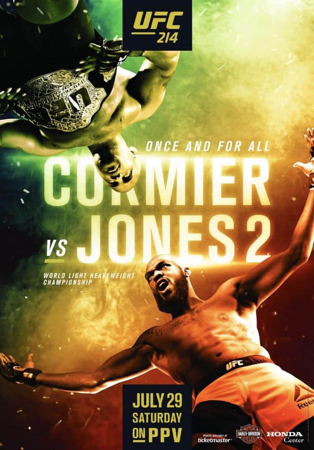 UFC 214 terá revanche histórica entre Daniel Cormier e Jon Jones