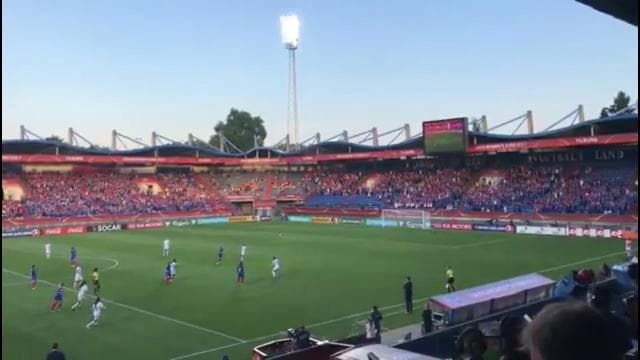 Torcida da Islândia dá novo show na Euro feminina