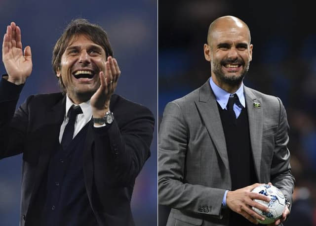 Montagem - Conte e Guardiola