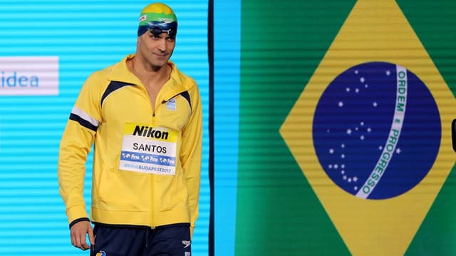 Nicholas Santos conquista a prata nos 50m borboleta