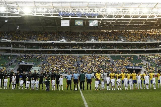 Seleção Brasileira no Allianz Parque - Brasil x México