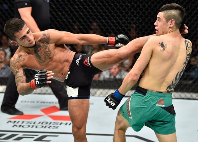 Sergio Pettis derrotou Brandon Moreno no UFC México