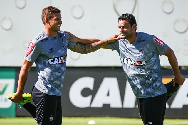 Contra o Flu, no Maracanã, Rafael Moura deve ser titular e Fred começar o duelo no banco do Atlético-MG