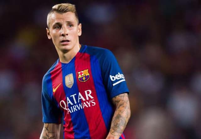 Lucas Digne, lateral do Barcelona