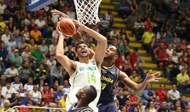 Basquete - Brasil x Colombia