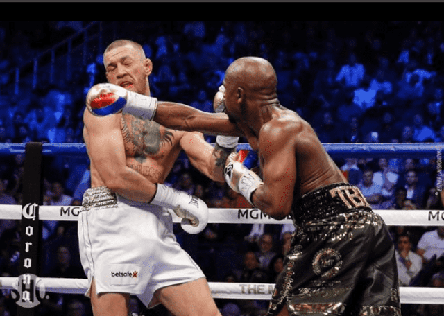 Floyd Mayweather nocauteou Conor McGregor no décimo round da luta