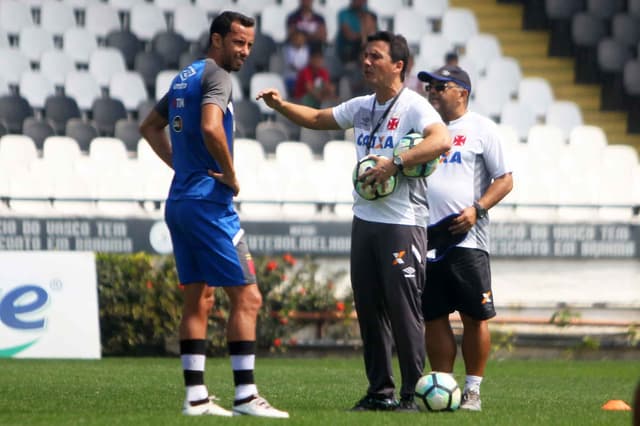 Zé Ricardo treino do Vasco