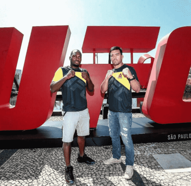 Derek Brunson e Lyoto Machida se enfrentam na luta principal do UFC Sâo Paulo