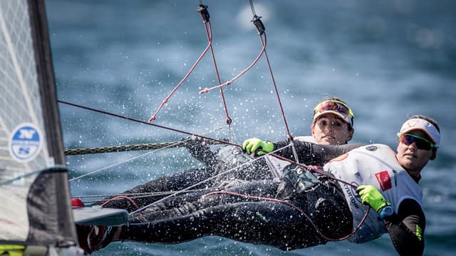 Martine Grael e Kahena Kunze conquistam a prata no Mundial de Vela