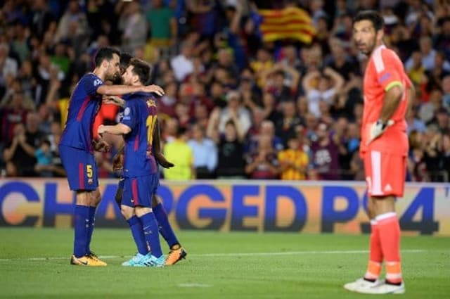 Barcelona 3 x 0 Juventus: as imagens do jogo no Camp Nou