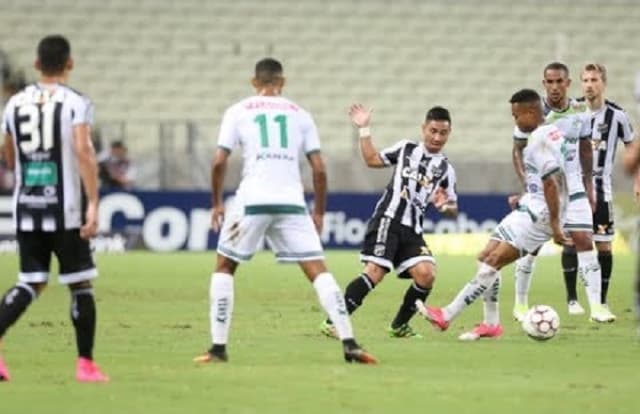 No jogo do Castelão, os dois times empataram por 1 a 1