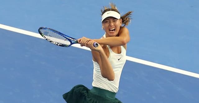 Maria Sharapova tem estreia dura em Pequim