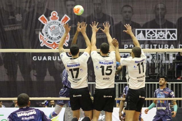 EMS Taubaté Funvic e Corinthians-Guarulhos decidirão o Paulista de Vôlei Masculino 2017