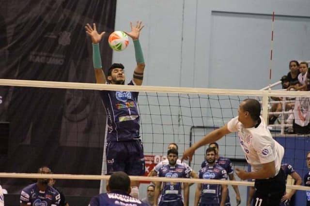 EMS Taubaté Funvic e Corinthians-Guarulhos decidirão o Paulista de Vôlei Masculino 2017