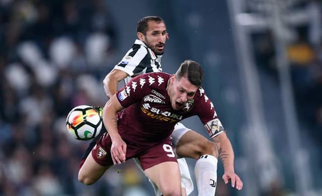 Belotti e Chiellini - Juventus x Torino