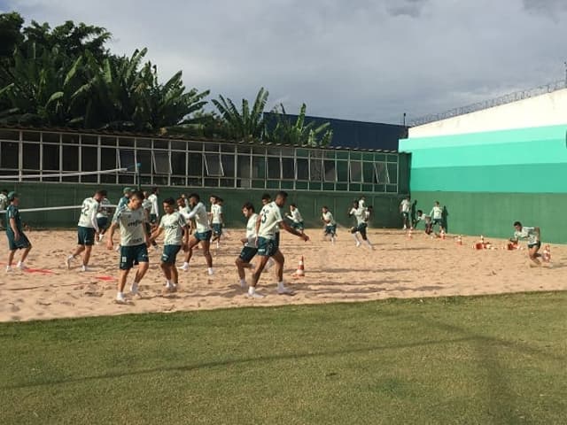 Treino do Palmeiras