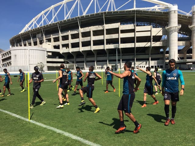 Treino do Botafogo