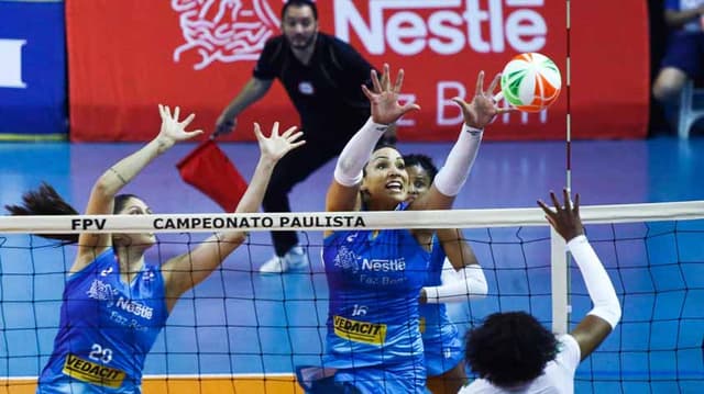 Com show de Tandara, Vôlei Nestlé é finalista e busca sexto título consecutivo do Paulista