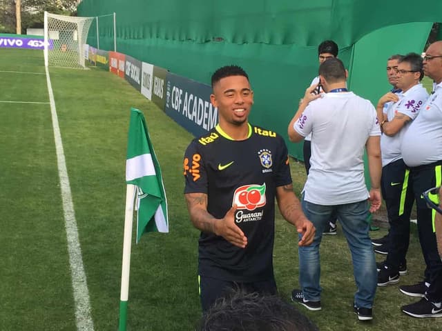 Treino da Seleção