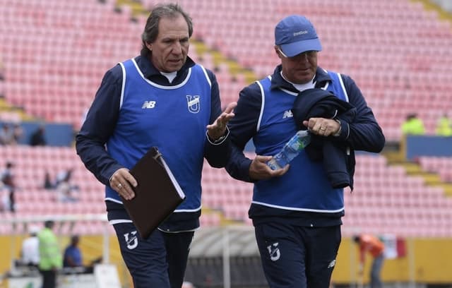 Patricio Lara foi assistente de Jorge Célico também na Universidad Católica de Quito