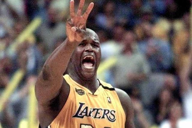 Shaquille O'Neal, do Los Angeles Lakers, sentiu esse gostinho uma única vez na carreira: em 2000