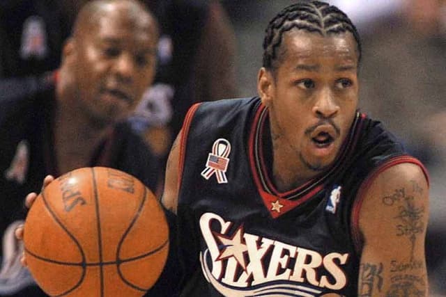 Allen Iverson, do Philadelphia 76ers, foi o escolhido em 2001