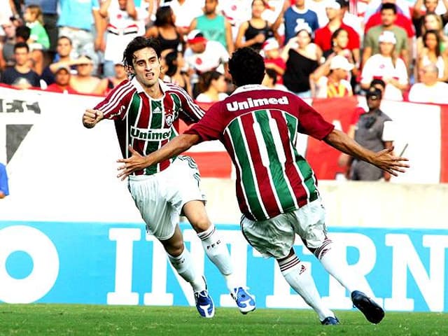 Maurício na época em que defendeu o Fluminense