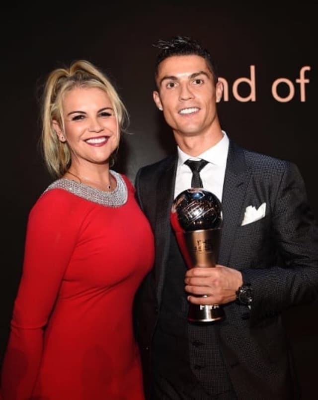 Cristiano Ronaldo e sua irmã, Katia Aveiro