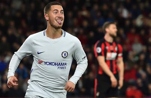 Hazard - Bournemouth x Chelsea