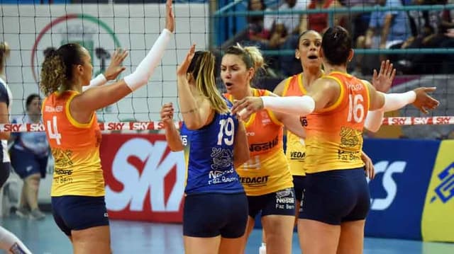 Vôlei Nestlé busca terceira vitória consecutiva na Superliga