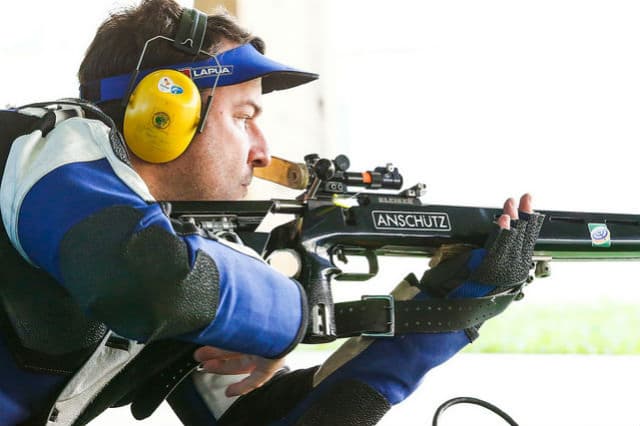 Carlos Garletti, da carabina deitado 50 m categoria SH1 R6, representará o Paraná