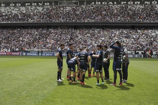 Treino do Corinthians na Arena