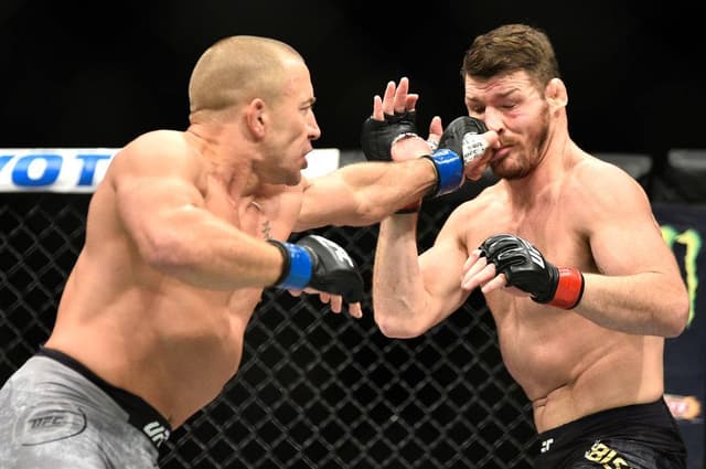 Georges Saint-Pierre finalizou Michael Bisping no UFC 217