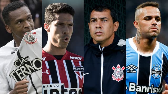 Jô, Hernanes, Fábio Carille e Luan foram alguns mencionados por jornalistas