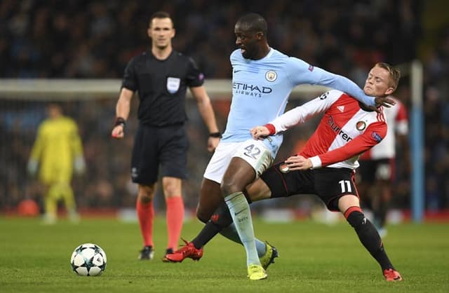 Yaya Touré - Manchester City x Feyenoord