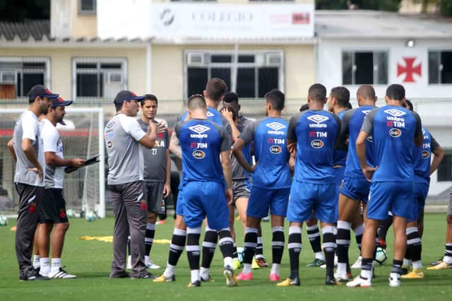 Zé Ricardo treino do Vasco