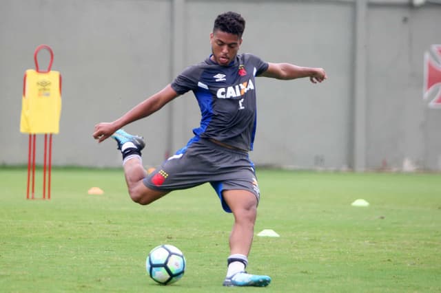 Evander treino do Vasco