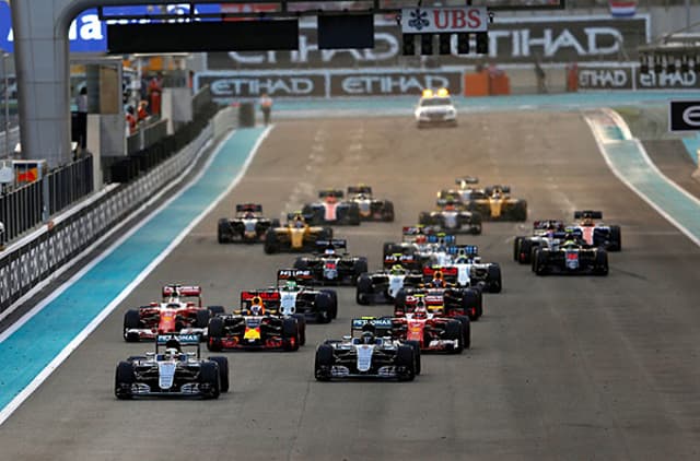 GP de Abu Dhabi 2016 - Largada