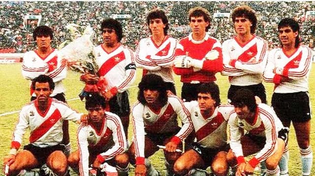 River Plate campeão da Libertadores de 1986