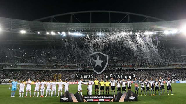 A torcida do Botafogo fez grandes festas em 2017&nbsp;