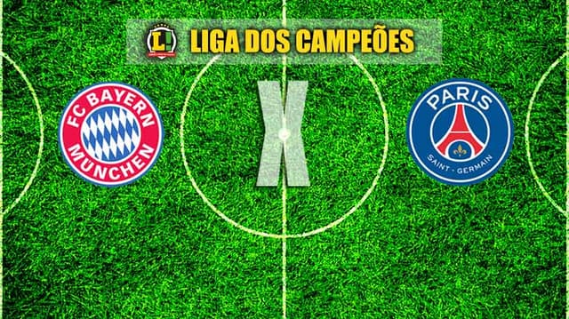 LIGA DOS CAMPEÕES: Bayern de Munique x Paris Saint-Germain