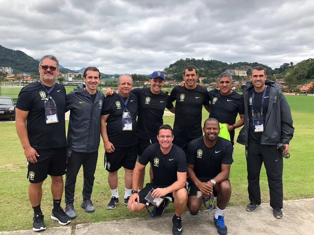 Eduardo Baptista em curso da CBF