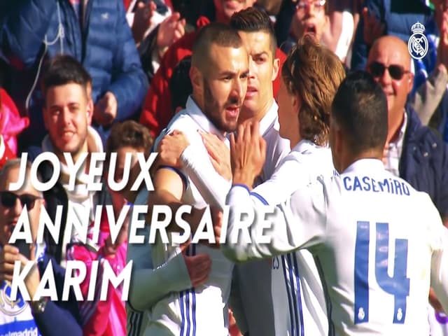 Benzema aniversário