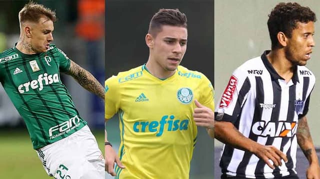 Verdão e Galo negociam troca: João Pedro e Guedes por Marcos Rocha