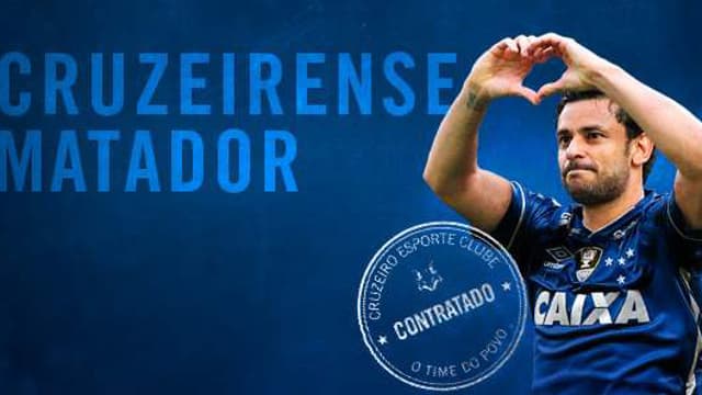 Fred é anunciado pelo Cruzeiro